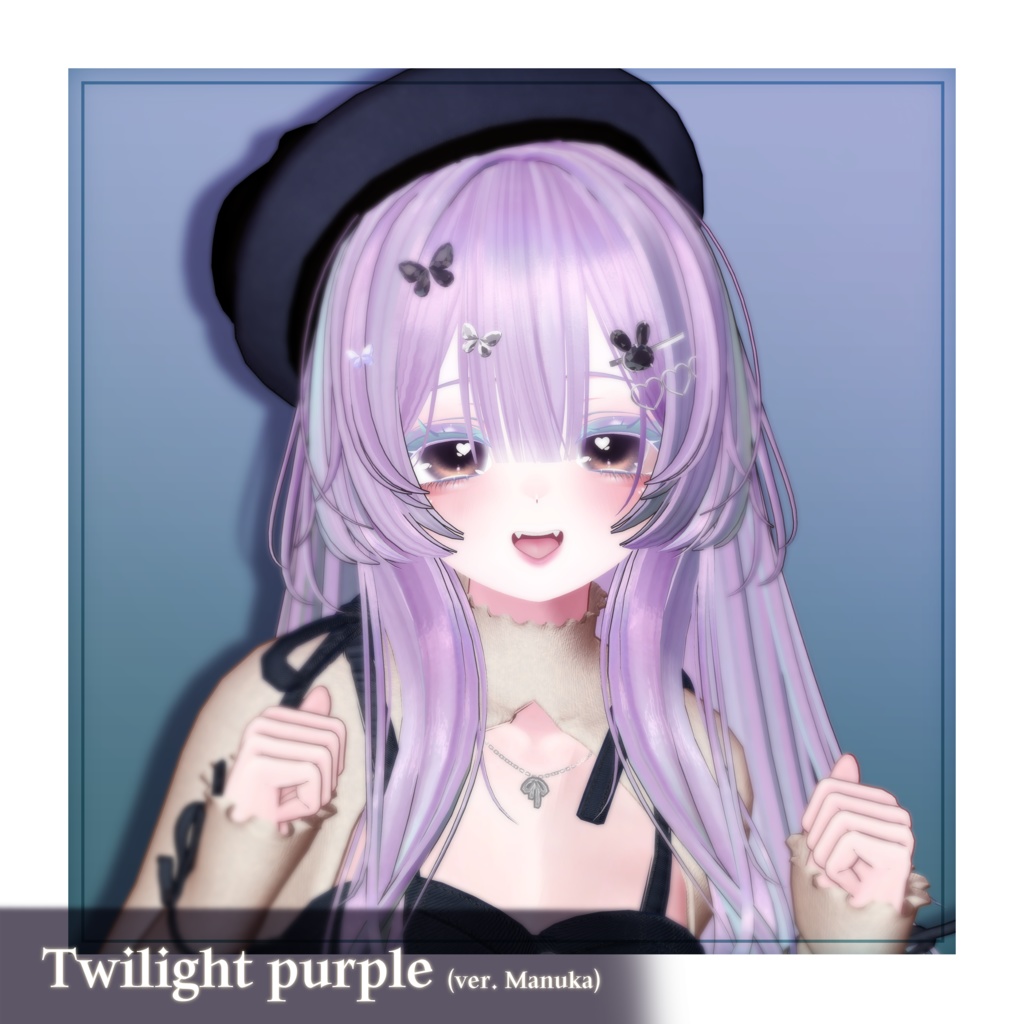 【15アバター対応】 Crecent drop Eye texture