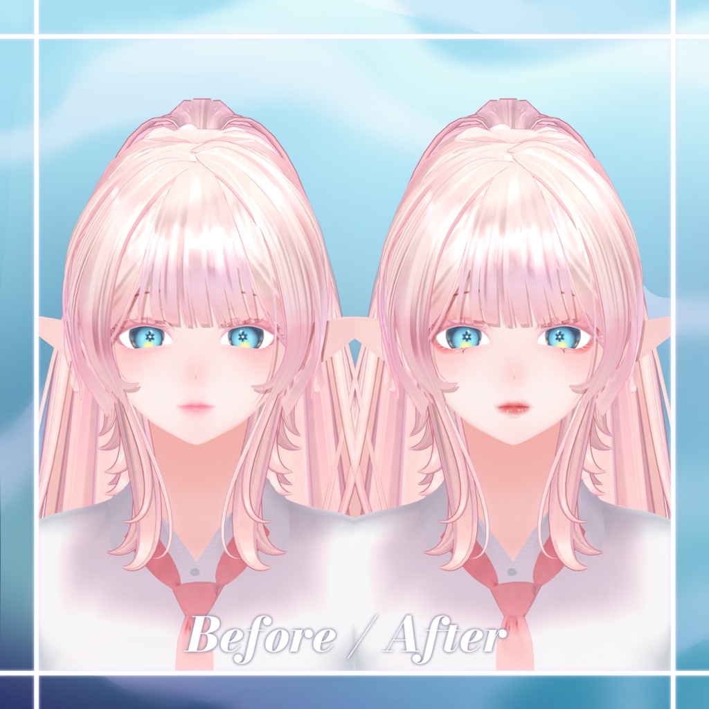 【春香/Haruka】Coral Make up Tex