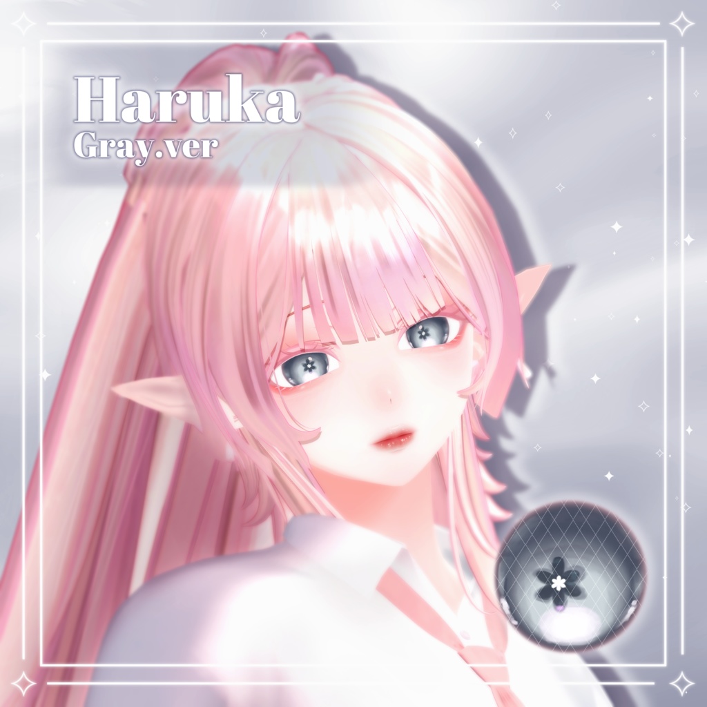 【10アバター対応】Bloom Eye texture