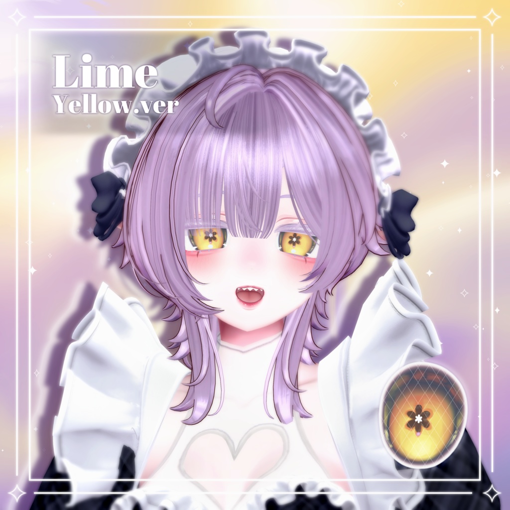 【10アバター対応】Bloom Eye texture