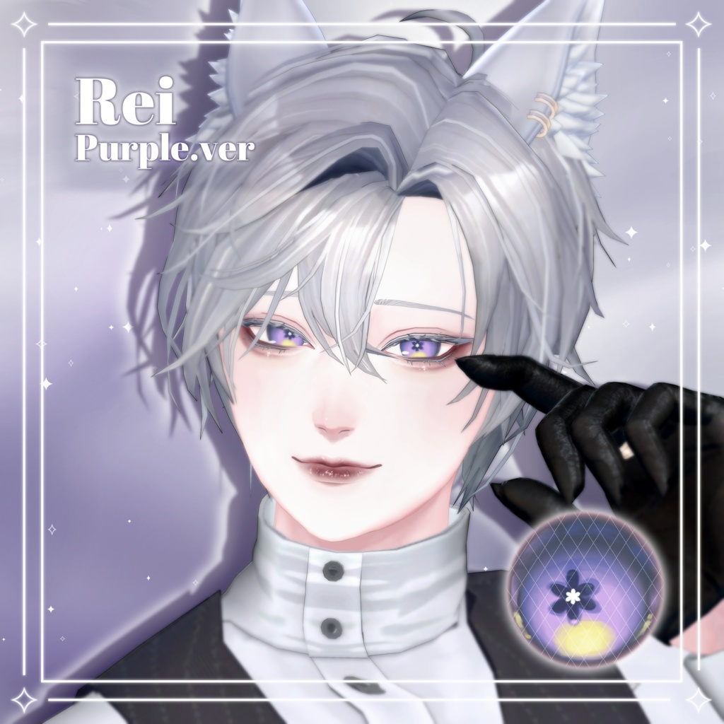 【10アバター対応】Bloom Eye texture