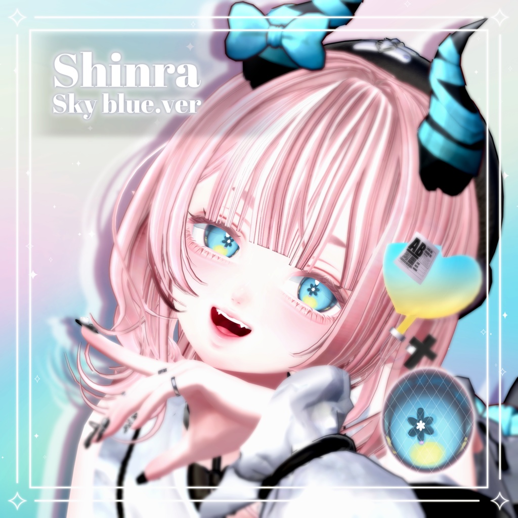 【10アバター対応】Bloom Eye texture