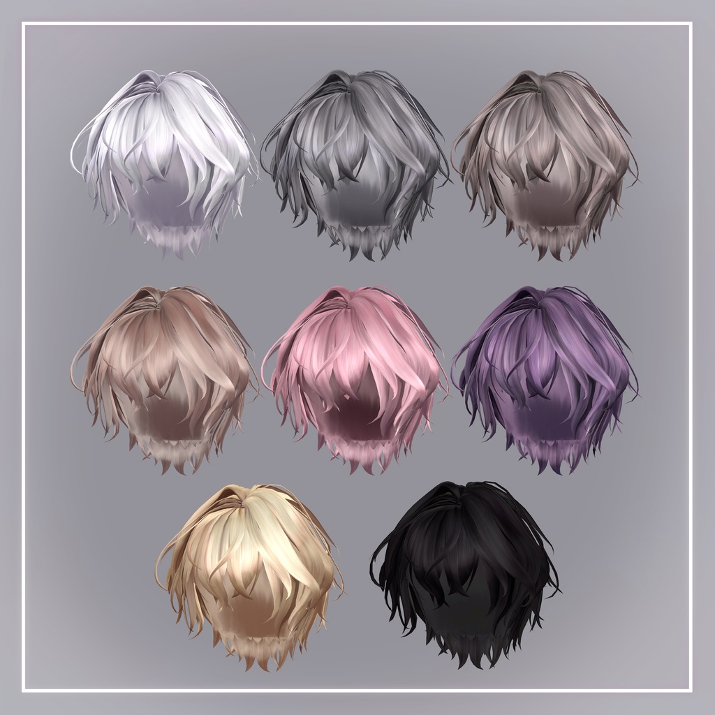 【Minase/Shinra/Komano】Bubu hair