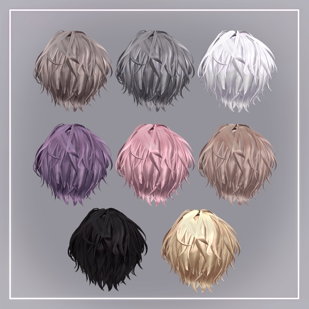 【Minase/Shinra/Komano】Bubu hair