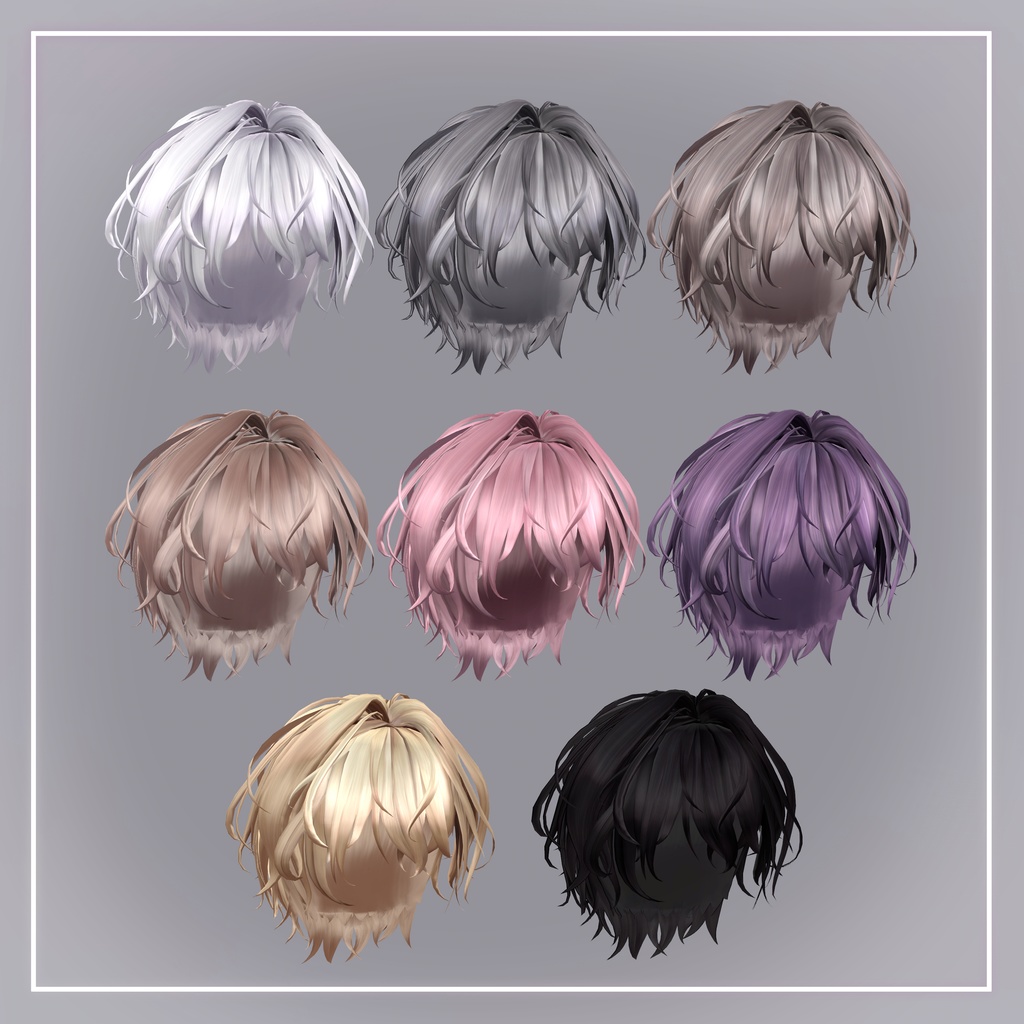 【Minase/Shinra/Komano】Bubu hair