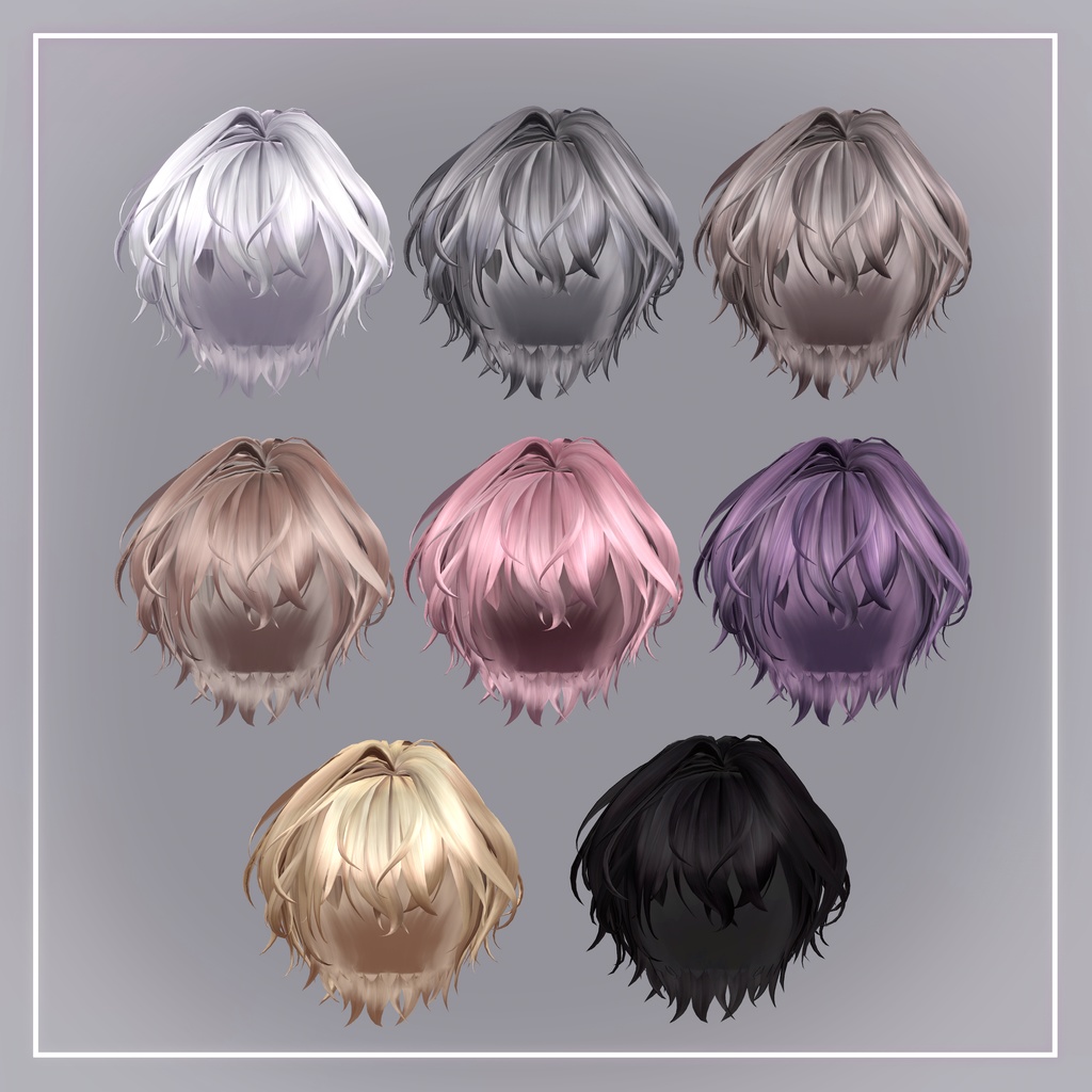 【Minase/Shinra/Komano】Bubu hair