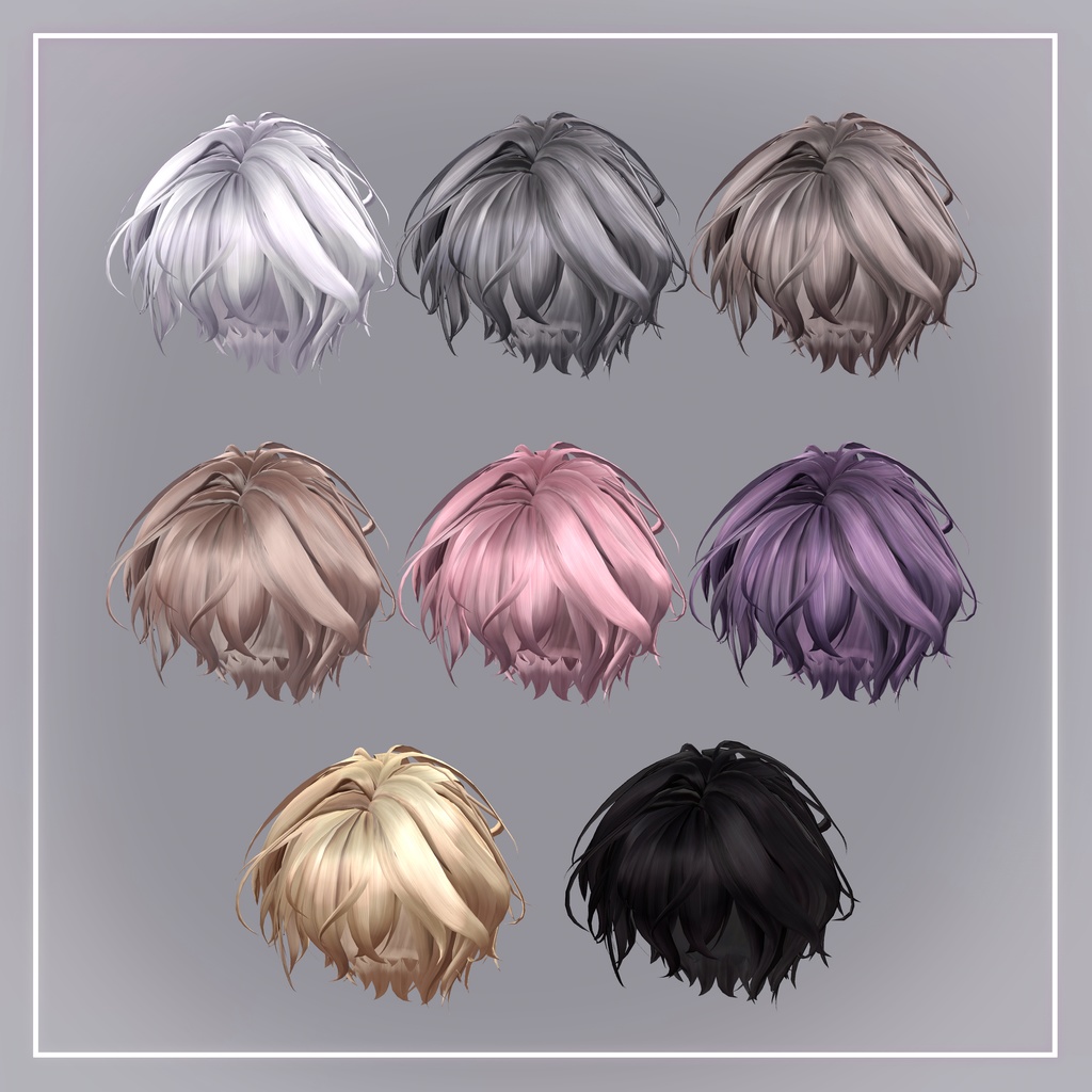 【Minase/Shinra/Komano】Bubu hair