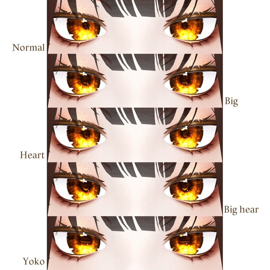 【Kisha】Sphinx Make up & Daily Eye Texture