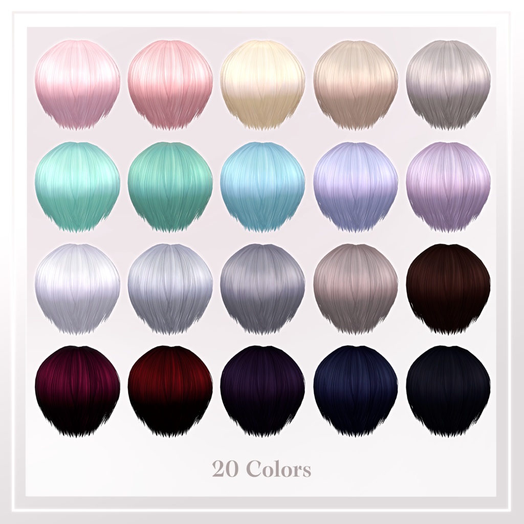 【6 avatars】Spring Cotton Hair