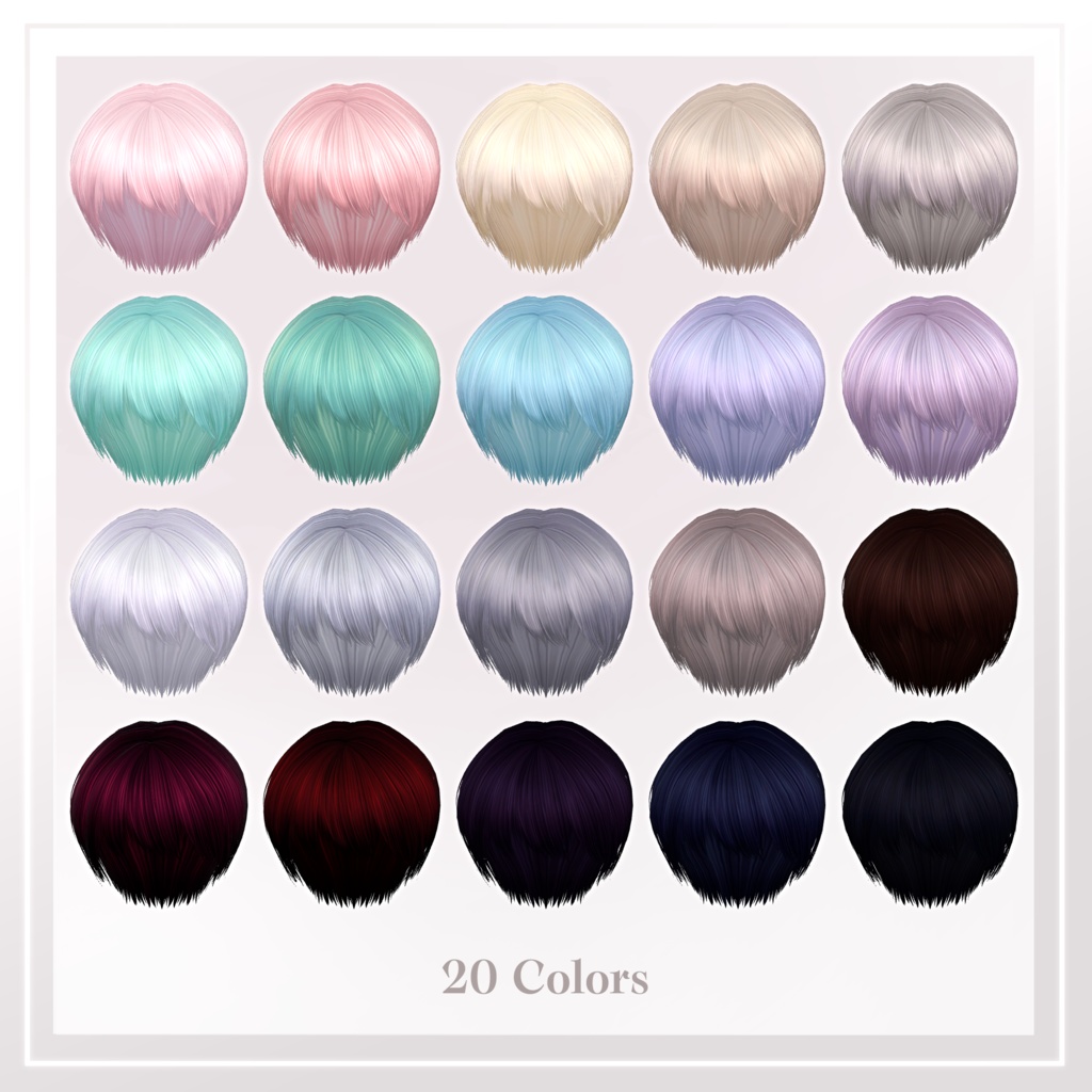 【6 avatars】Spring Cotton Hair
