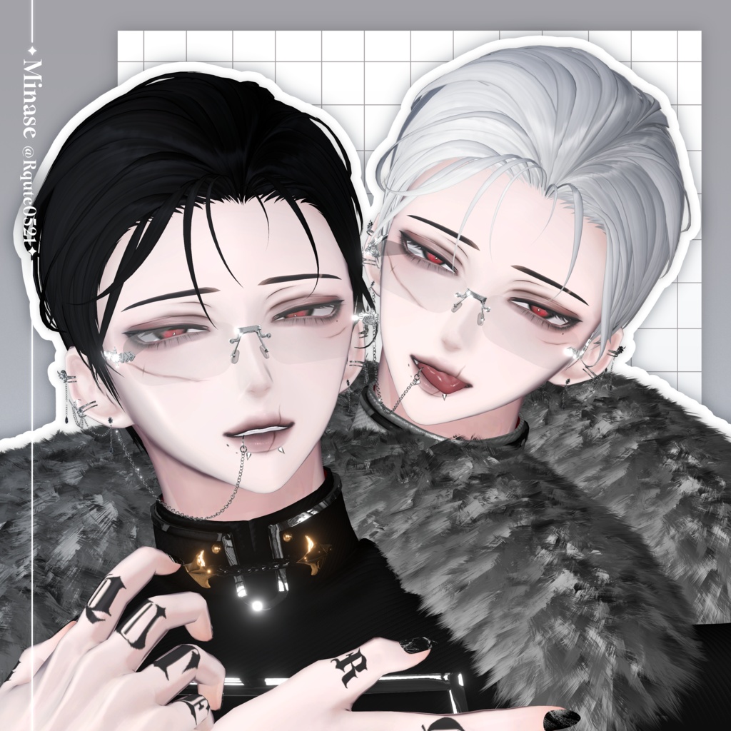 【3 avatars】Wilt Pomade Hair