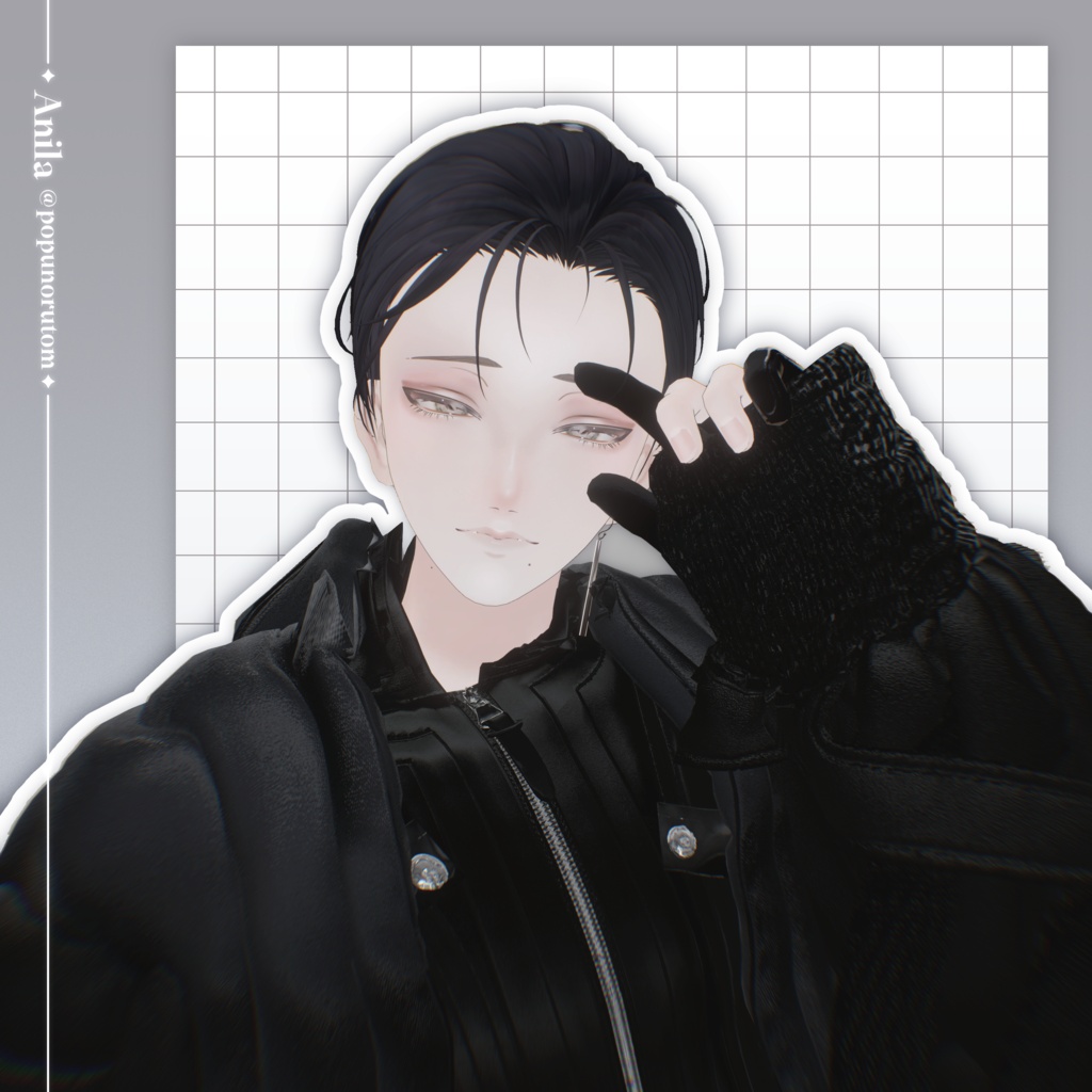 【3 avatars】Wilt Pomade Hair