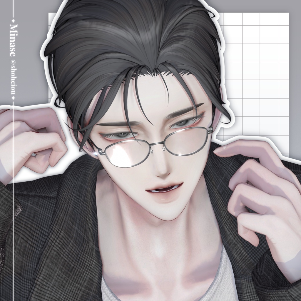【3 avatars】Wilt Pomade Hair