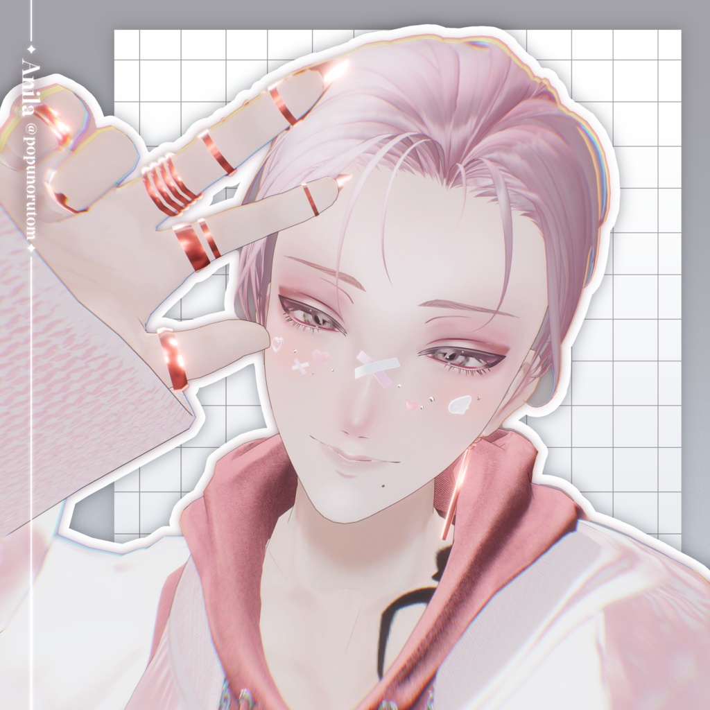 【3 avatars】Wilt Pomade Hair