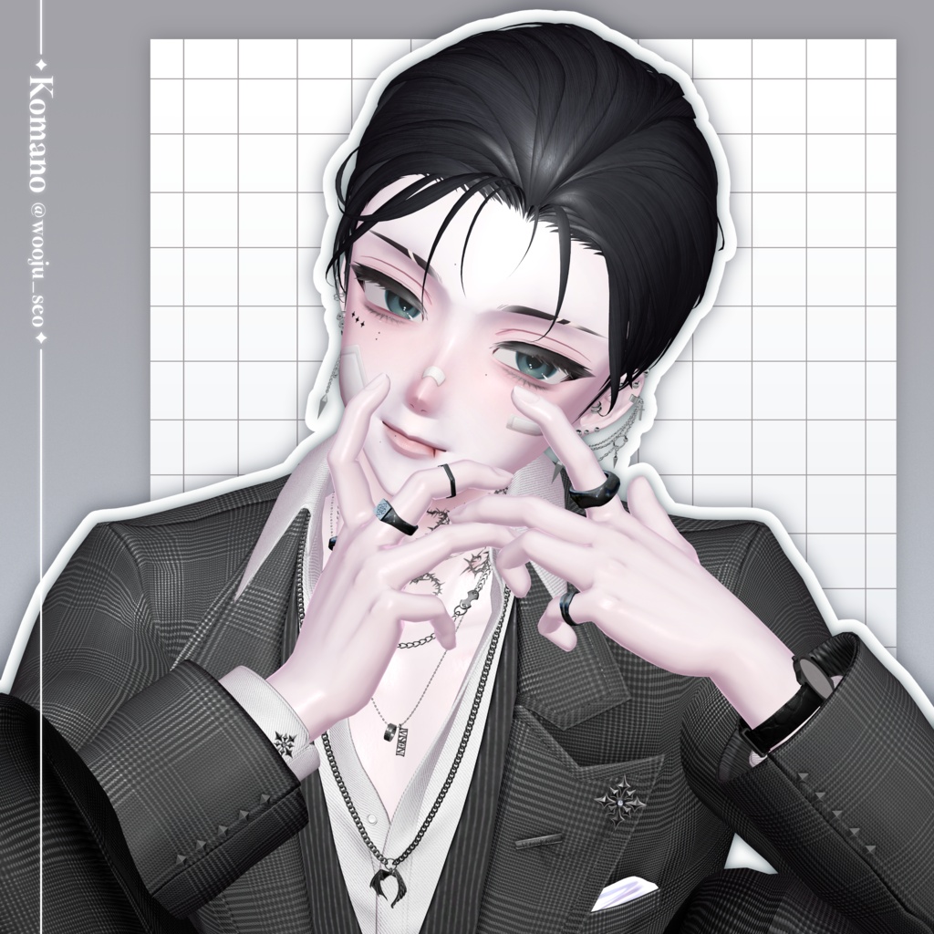 【3 avatars】Wilt Pomade Hair