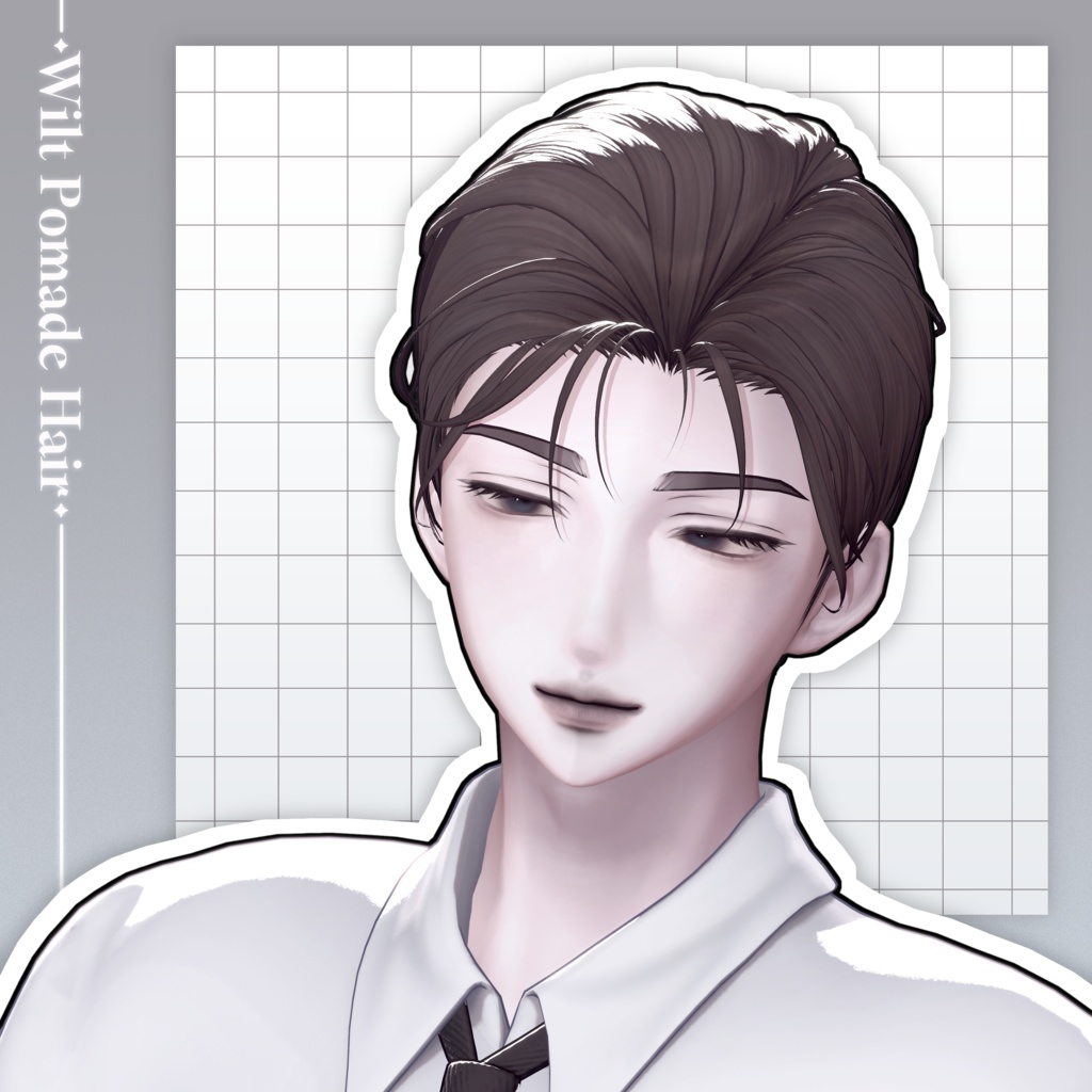 【3 avatars】Wilt Pomade Hair