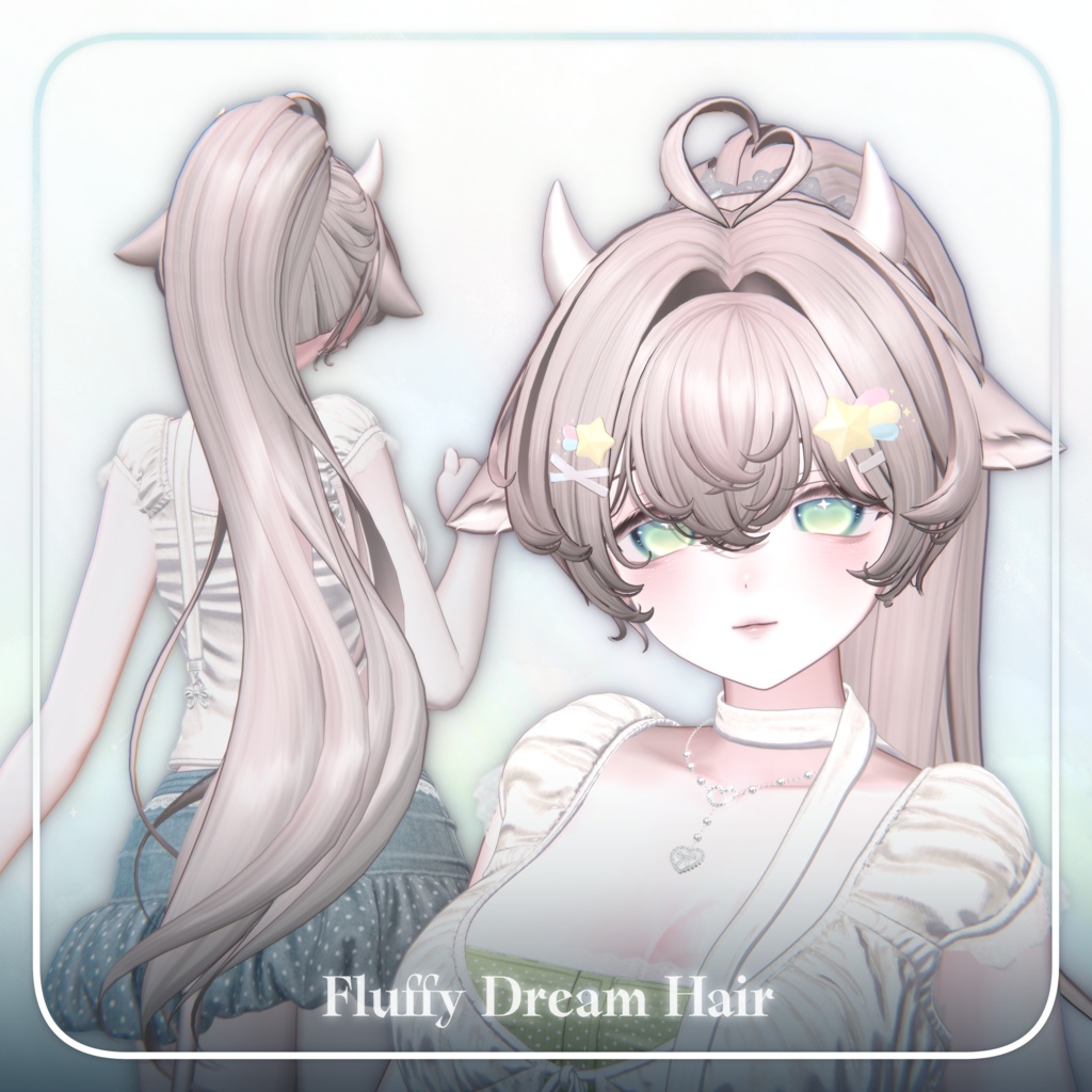 【17 avartars】‧₊̊ Fluffy Dream Hair°₊‧