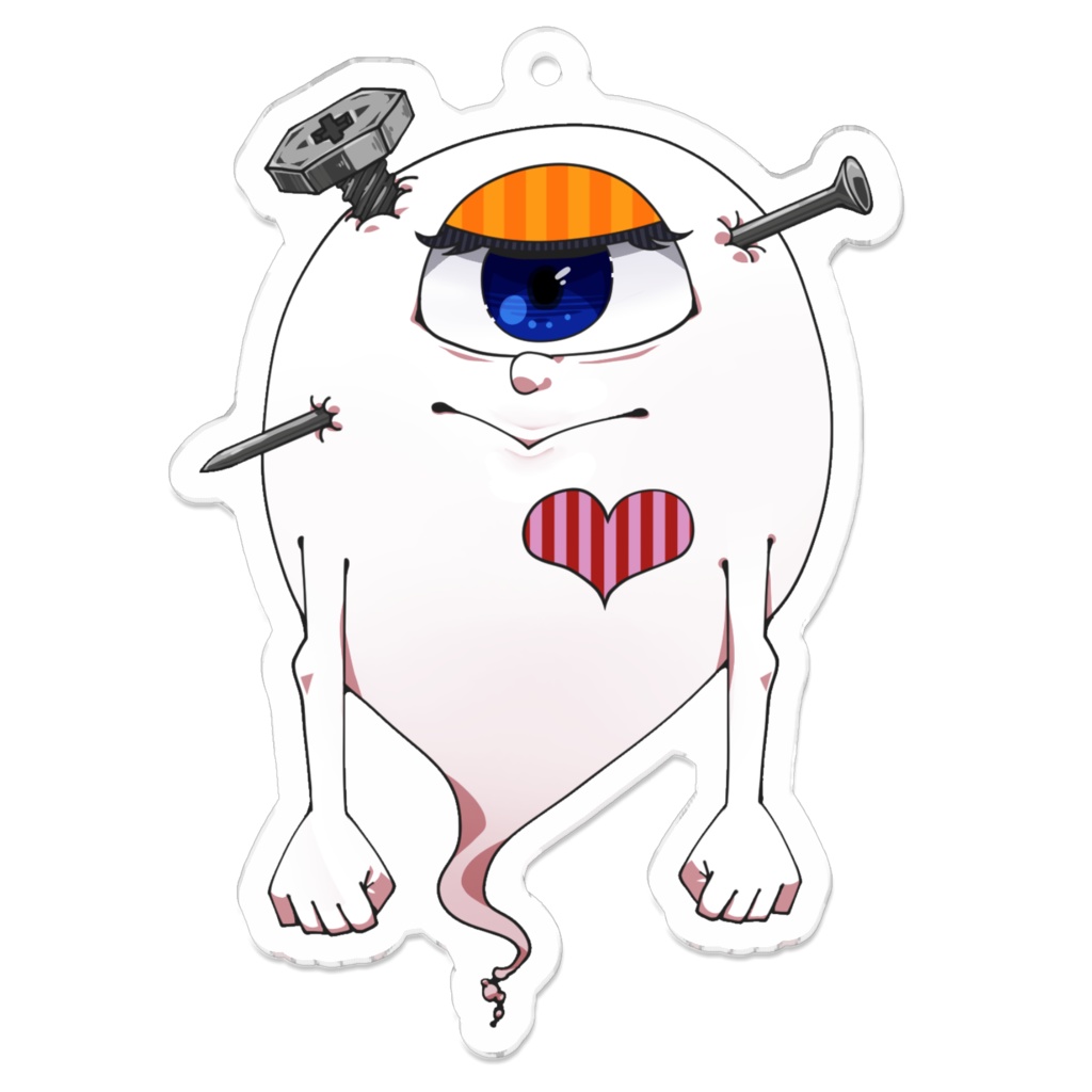 うちのおばけちゃん 白 アクキー