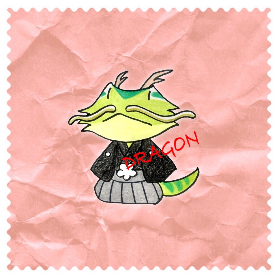 フトアゴDRAGON缶バッジ