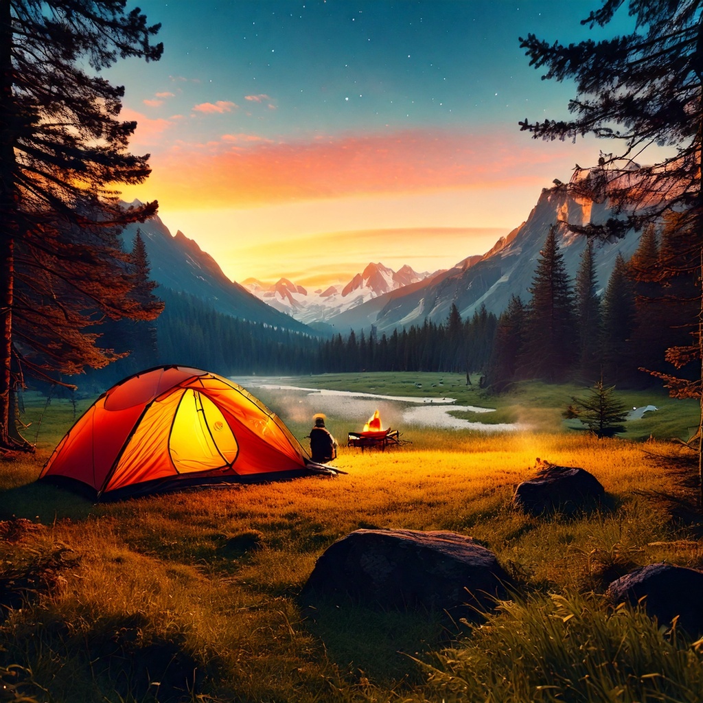 【著作権フリーBGM】Camping｜木漏れ日に揺れる、軽やかなアコースティックギター(ループ対応)
