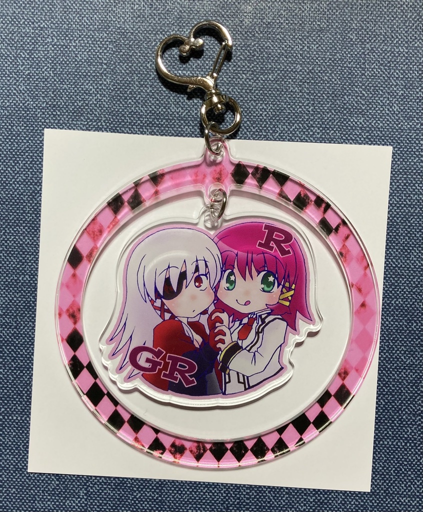 ルキア&グリムルキア　フレームアクキー