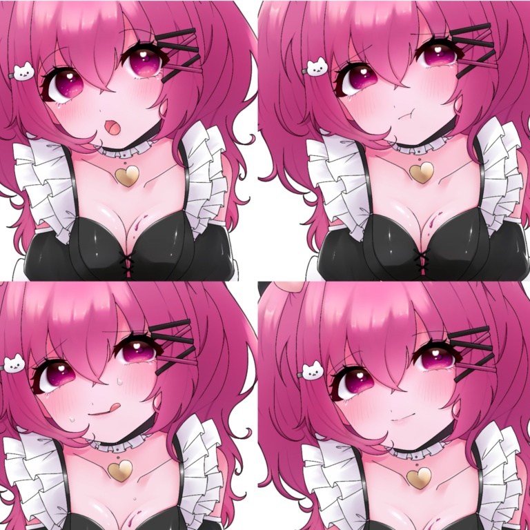 絵柄差分4種 本物のプリントチェキ