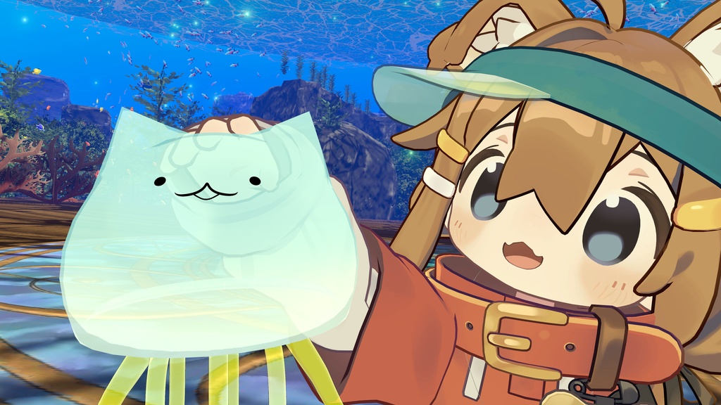 くらげねこペット化ギミック[MA対応]