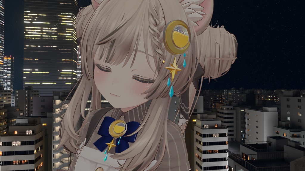 【VRCアバター向けアクセサリーセット】Noctilune (ノクティルーン)