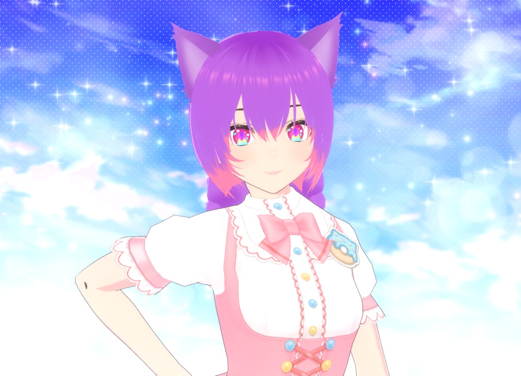 Pink Sugar Eyes Eye Texture