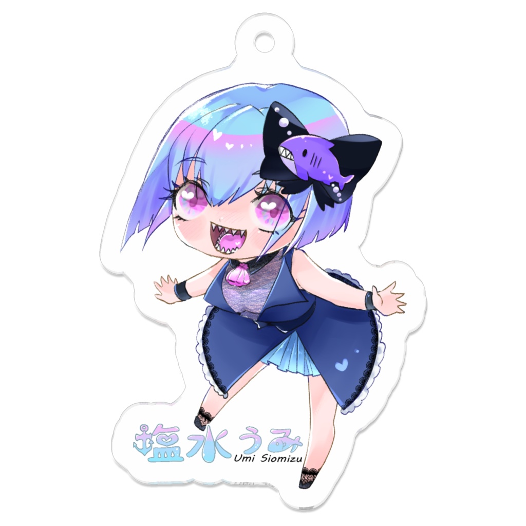 【Vtuber】塩水 うみ【デフォルメアクキー】