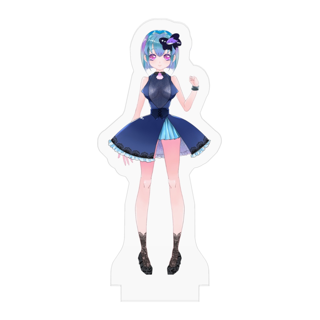 【Vtuber】塩水うみ_立ち絵01【アクリルフィギュア】