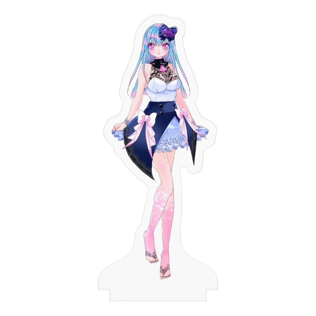 【Vtuber】塩水うみ_立ち絵02【アクリルフィギュア】