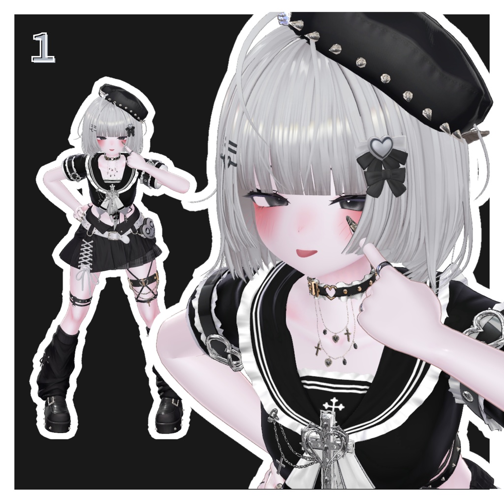 【Sio専用】FaceAnimation+Pose+Blendshape