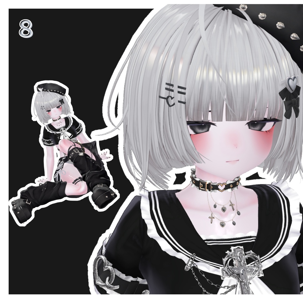 【Sio専用】FaceAnimation+Pose+Blendshape