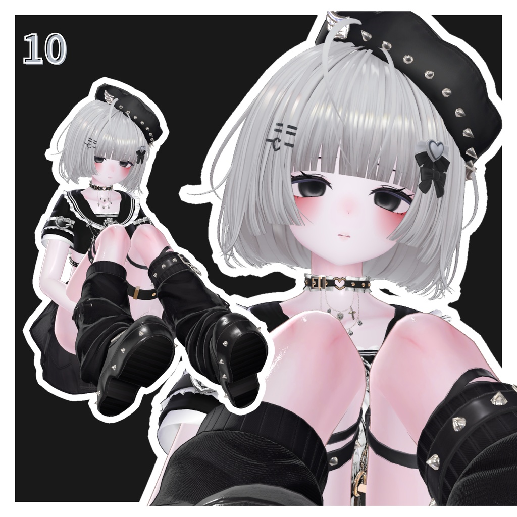 【Sio専用】FaceAnimation+Pose+Blendshape