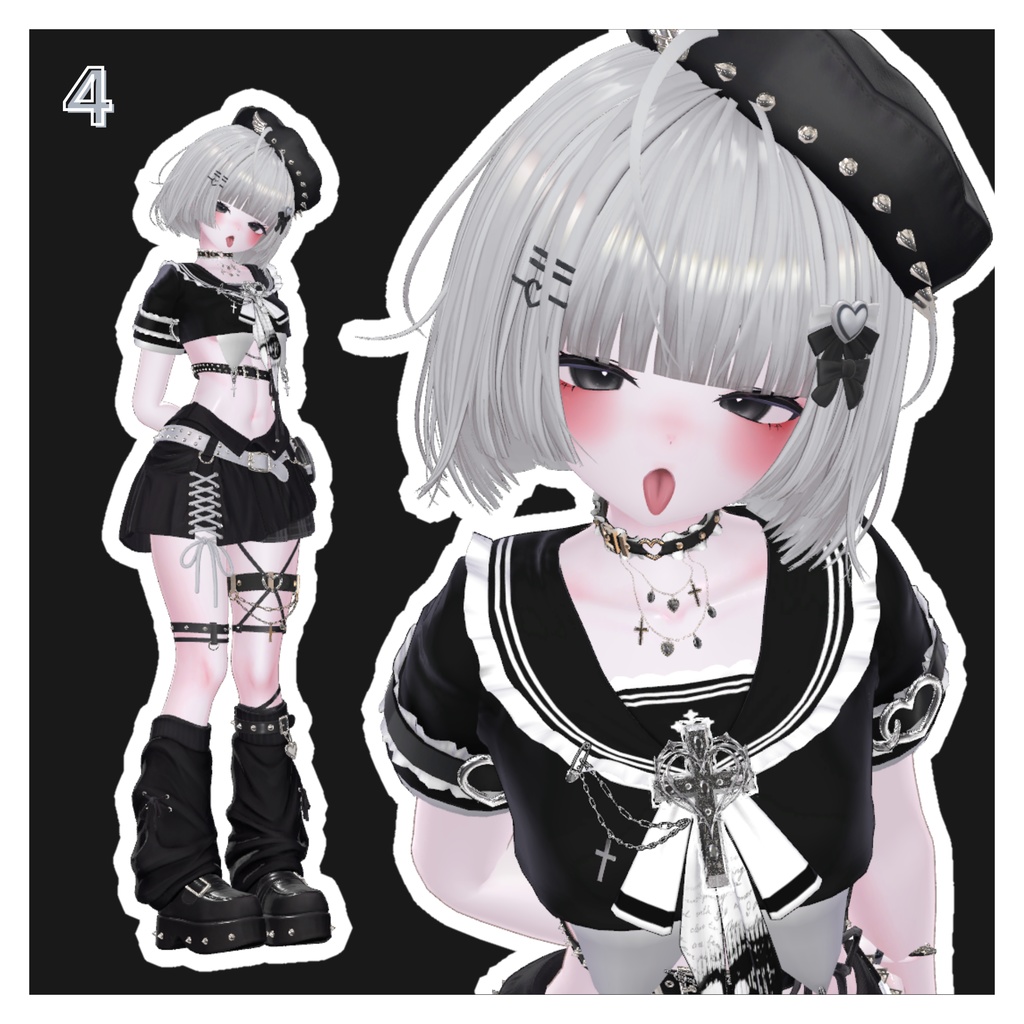 【Sio専用】FaceAnimation+Pose+Blendshape