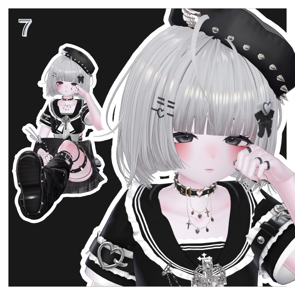 【Sio専用】FaceAnimation+Pose+Blendshape