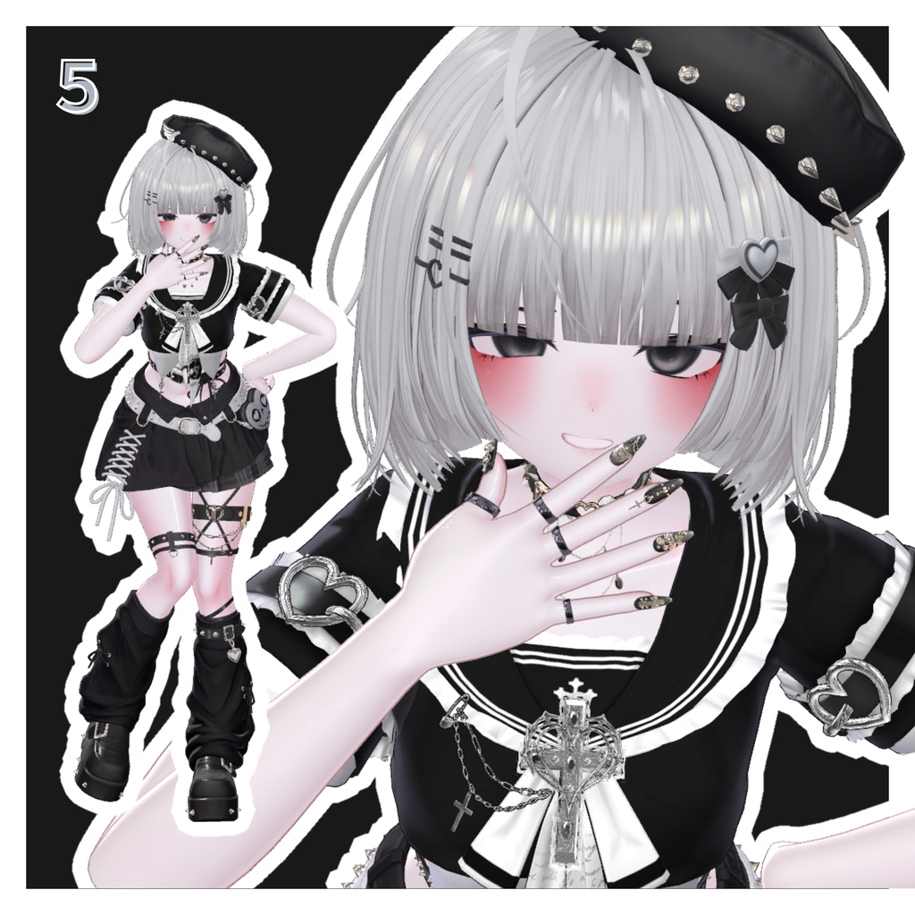 【Sio専用】FaceAnimation+Pose+Blendshape