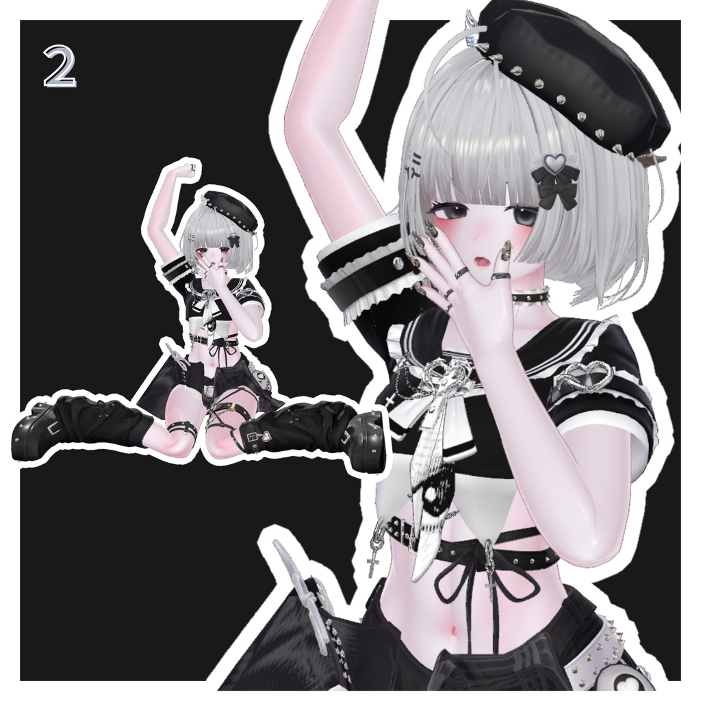 【Sio専用】FaceAnimation+Pose+Blendshape