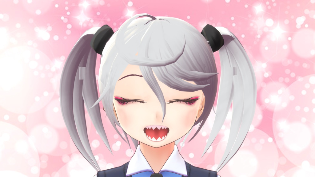 【VRoid顔】目力強め女の子パーツ & 設定値