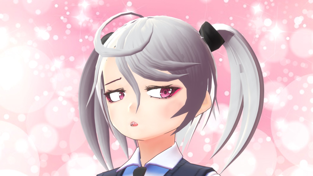 【VRoid顔】目力強め女の子パーツ & 設定値