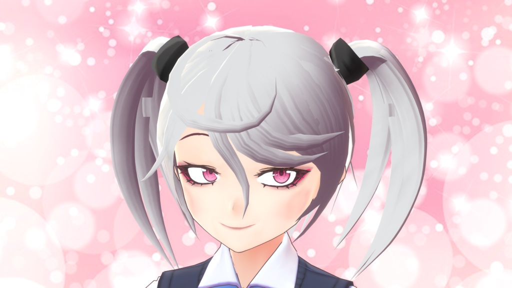 【VRoid顔】目力強め女の子パーツ & 設定値