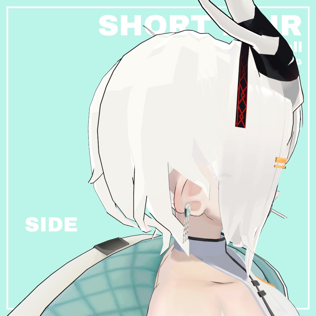 SHORT HAIR for Yoll "龍のヨルちゃん"