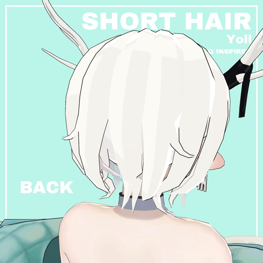 SHORT HAIR for Yoll "龍のヨルちゃん"
