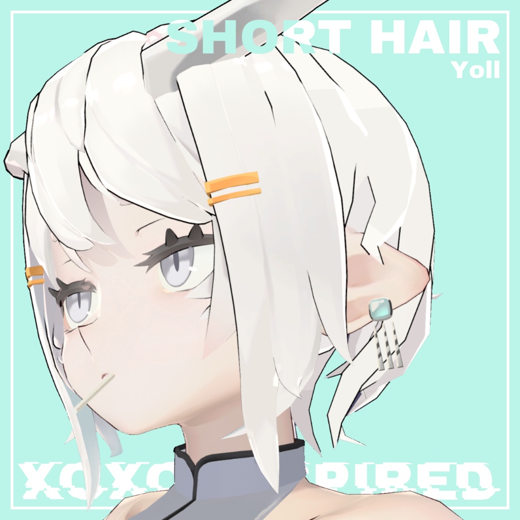 SHORT HAIR for Yoll "龍のヨルちゃん"