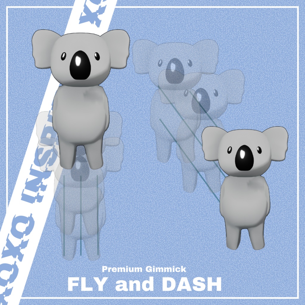 コアラ Koala / オリジナル3Dモデル