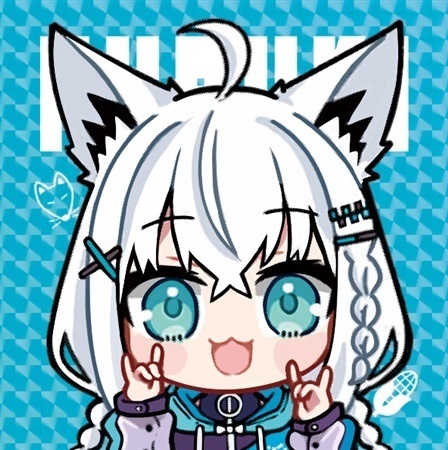 C106　白上フブキ　ステッカー