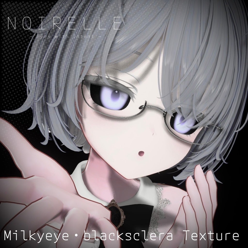 【ミルティナ対応】全8色32類種 Milkyeye・blacksclera texture