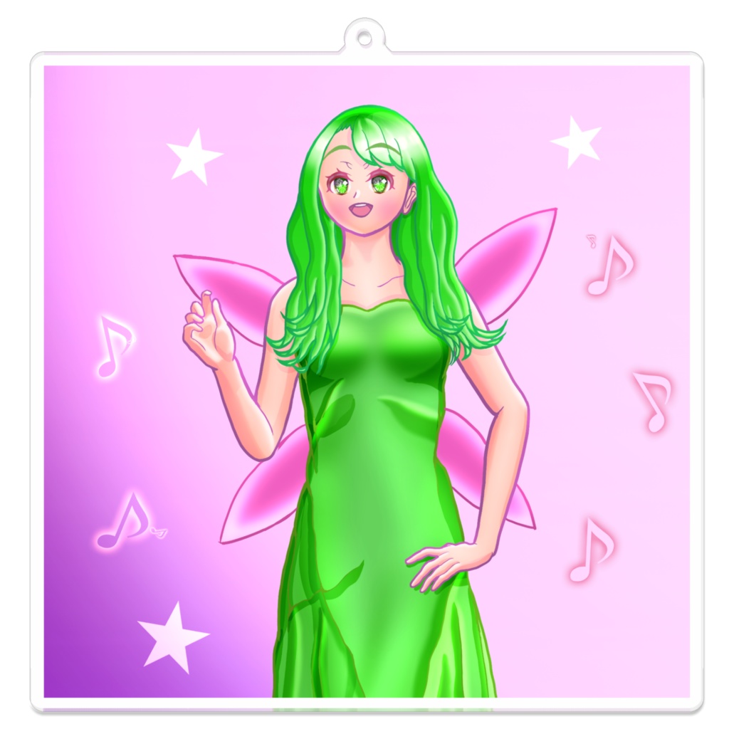 葉山萌　アクリルキーホルダー