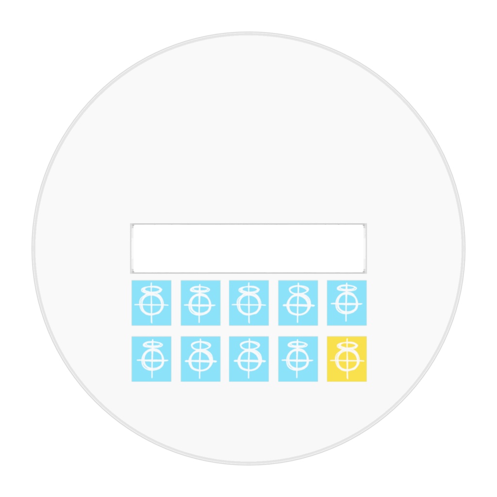 一目で爆死とわかるアロナちゃん